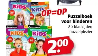 Poiesz Puzzelboek voor kinderen aanbieding