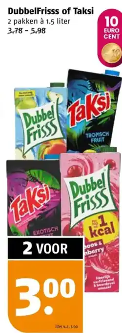 Poiesz DubbelFrisss of Taksi aanbieding