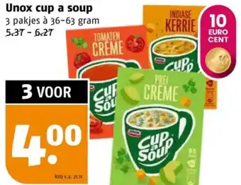 Poiesz Unox cup a soup aanbieding
