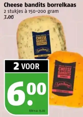 Poiesz Cheese bandits borrelkaas aanbieding