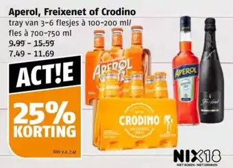 Poiesz Aperol, Freixenet of Crodino aanbieding