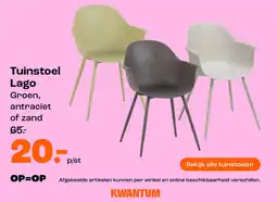 Kwantum Tuinstoel Lago aanbieding