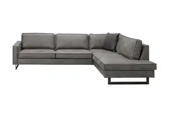 Woonsquare Mexico hoekbank antraciet aanbieding