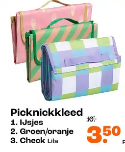 Kwantum Picknickkleed aanbieding