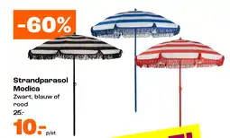 Kwantum Strandparasol Modica aanbieding