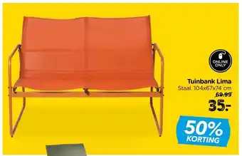 Xenos Tuinbank Lima aanbieding