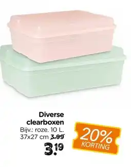 Xenos Diverse clearboxen aanbieding