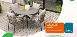 Van der Garde tuinmeubelen Julia Dublin tuinset aanbieding