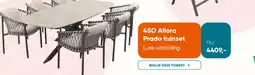 Van der Garde tuinmeubelen Allora Prado tuinset aanbieding