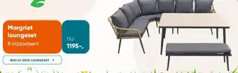 Van der Garde tuinmeubelen Margriet loungeset aanbieding
