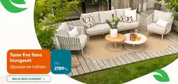 Van der Garde tuinmeubelen Eva Sara loungeset aanbieding