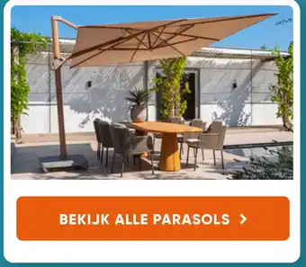 Van der Garde tuinmeubelen Bekijk alle parasols[link] aanbieding