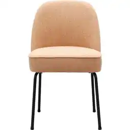 Trendhopper Eetkamerstoel Vogue Gear Powder met zwarte poten aanbieding