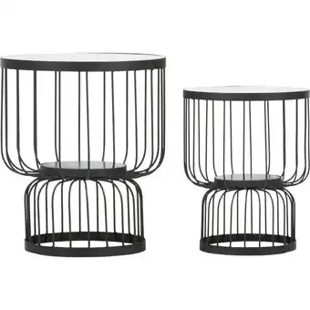 Trendhopper Lode set van 2 bijzettafels Coco Maison aanbieding