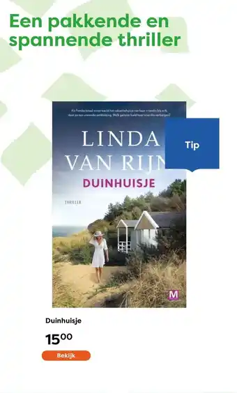 The Read Shop Duinhuisje aanbieding