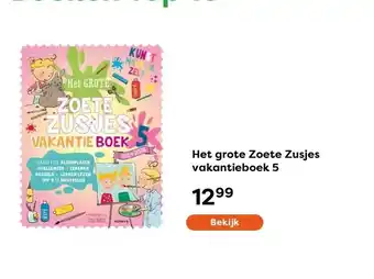 The Read Shop Het grote Zoete Zusjes vakantieboek 5 aanbieding