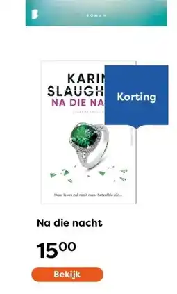 The Read Shop Na die nacht aanbieding