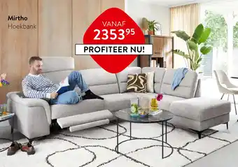 Profijt Meubel Mirtho Hoekbank aanbieding