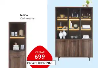 Profijt Meubel Tenino Vitrinekasten aanbieding