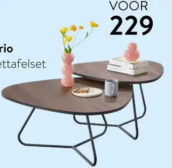 Profijt Meubel Budrio Bijzettafelset aanbieding