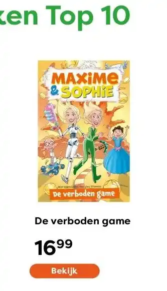 The Read Shop De verboden game aanbieding