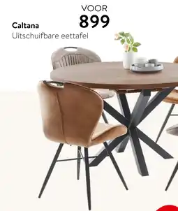 Profijt Meubel Caltana Uitschuifbare eettafel aanbieding