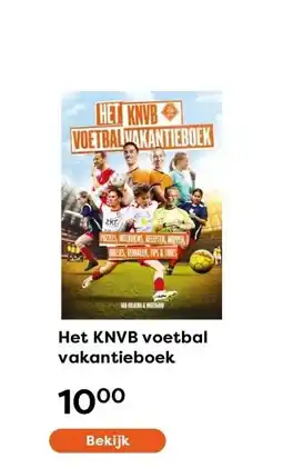 The Read Shop Het KNVB voetbal vakantieboek aanbieding