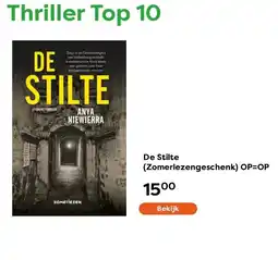 The Read Shop De Stilte (Zomerlezengeschenk) OP=OP aanbieding