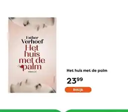 The Read Shop Het huis met de palm aanbieding