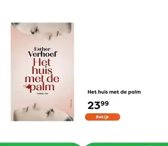 The Read Shop Het huis met de palm aanbieding