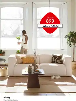 Profijt Meubel Minety Elementenbank aanbieding