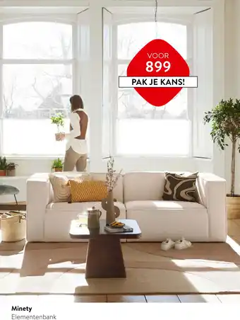 Profijt Meubel Minety Elementenbank aanbieding