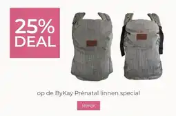 Prenatal 25% DEAL op de ByKay Prénatal linnen special aanbieding