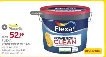 Praxis FLEXA POWERDEK CLEAN aanbieding
