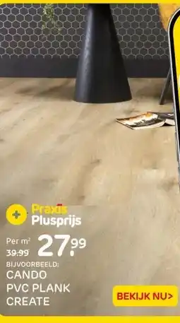 Praxis CANDO PVC PLANK CREATE aanbieding