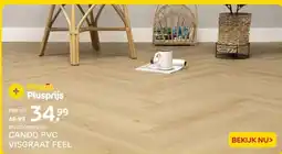Praxis CANDO PVC VISGRAAT FEEL aanbieding