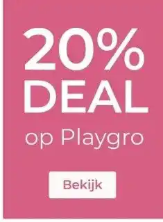 Prenatal op Playgro aanbieding