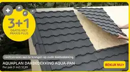 Praxis AQUAPLAN DAKBEDEKKING AQUA-PAN aanbieding