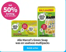 Plein.nl Alle Marcel's Green Soap was en vaatwas multipacks aanbieding