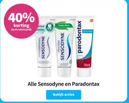 Plein.nl Alle Sensodyne en Paradontax aanbieding