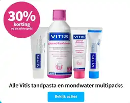Plein.nl Alle Vitis tandpasta en mondwater multipacks aanbieding