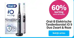 Plein.nl Oral-B Elektrische Tandenborstel iO 9 Duo Zwart & Roze aanbieding