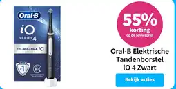 Plein.nl Oral-B Elektrische Tandenborstel iO 4 Zwart aanbieding