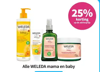 Plein.nl Alle WELEDA mama en baby aanbieding