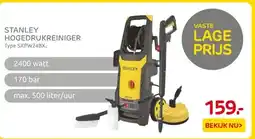 Praxis STANLEY HOGEDRUKREINIGER aanbieding
