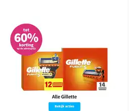 Plein.nl Alle Gillette aanbieding