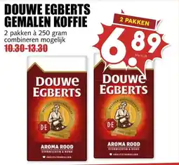 MCD Supermarkt DOUWE EGBERTS GEMALEN KOFFIE aanbieding