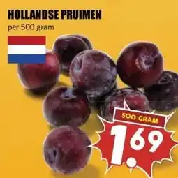 MCD Supermarkt HOLLANDSE PRUIMEN aanbieding