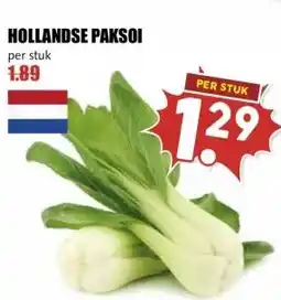 MCD Supermarkt HOLLANDSE PAKSOI aanbieding
