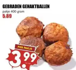 MCD Supermarkt GEBRADEN GEHAKTBALLEN aanbieding